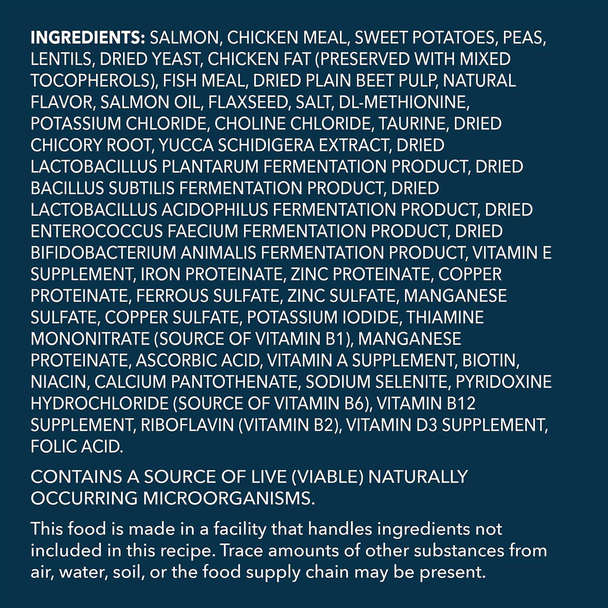 Sweet Potato Dry Dog Food B65418