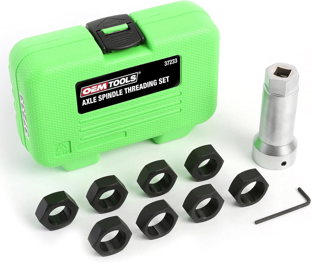 Axle Spindle Threading Set, Thread Chaser Set, Pack of 2 C8458