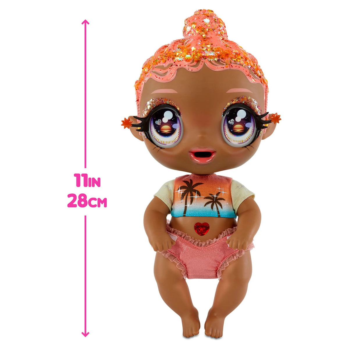 Orange Baby Doll with 3 Color Changes X191