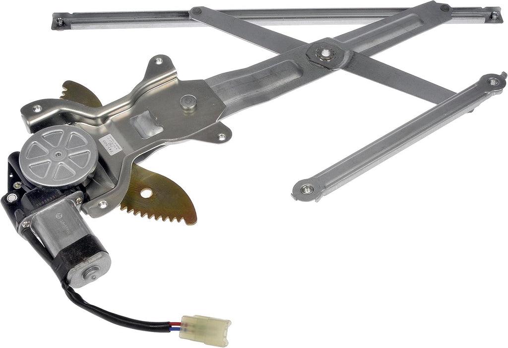 Front Driver Side Power Window Motor and Regulator Assembly Pack of 2 F97265