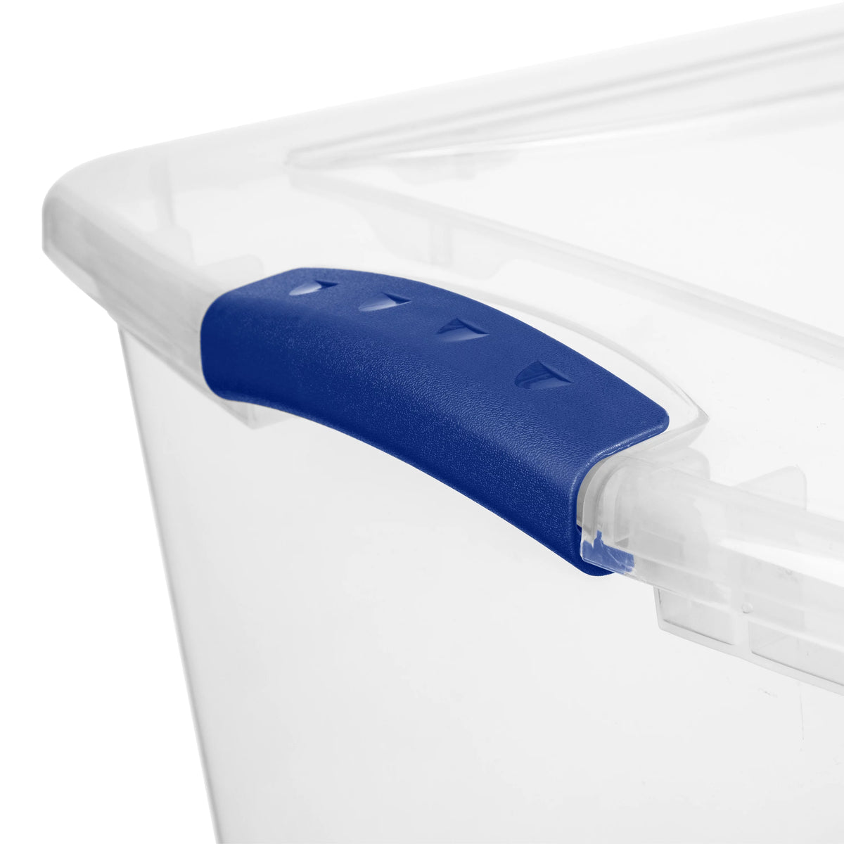 66 Quart Latch Box Plastic Set of 6 Z9698