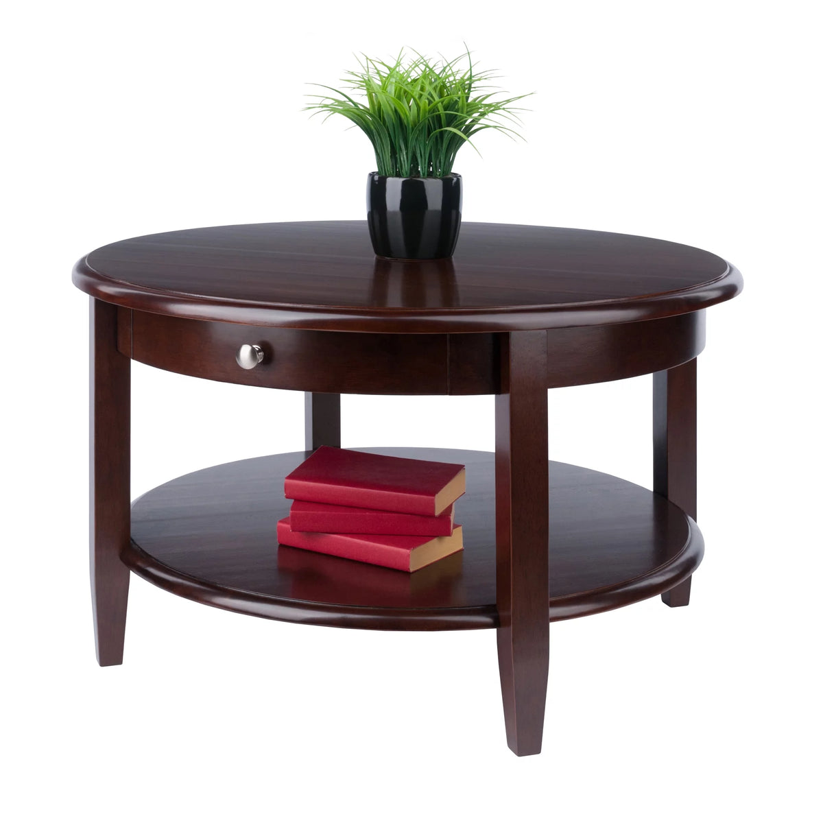 Round Wood Coffee Table Y116