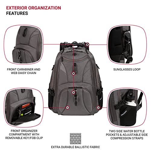 Black 19-Inch Laptop Backpack P4937