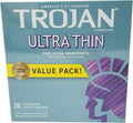36 Count Ultra Thin Lubricated Condom B3603