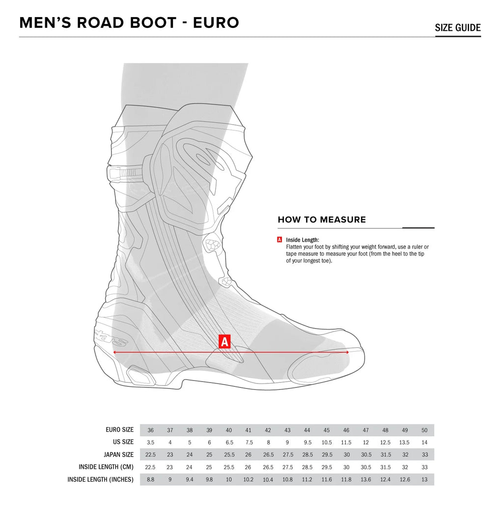 Black/Red Motorcycle Boots X567099
