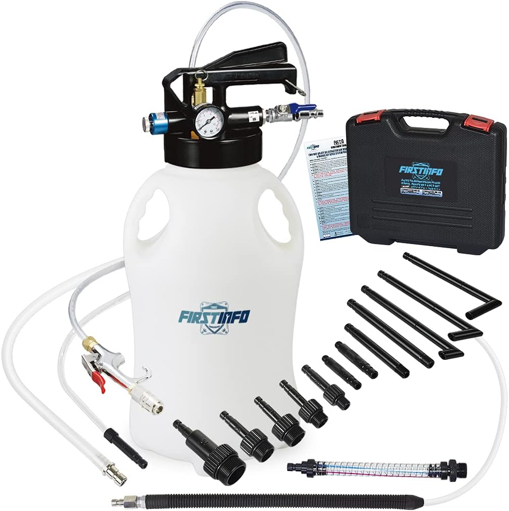 10 Liter ATF Dispenser Kit with 14 Pieces Transmission Filling Adapters X77094