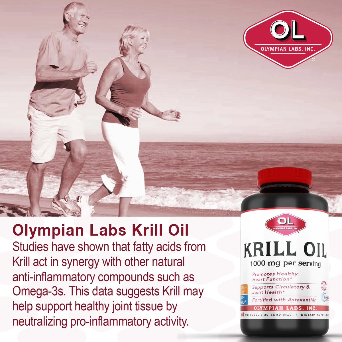Krill Oil Softgels 1000 Mg 60 Ct Q265560