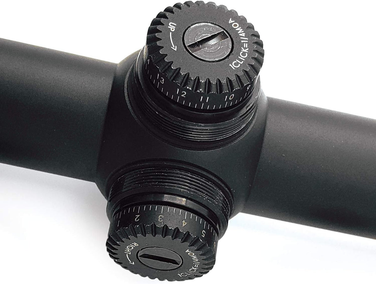 3-9x40 Tactical Scope with Capped Turrets Q372