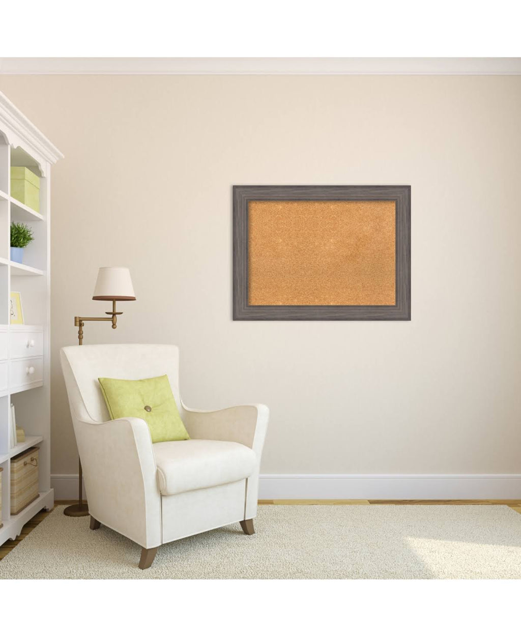 Framed Cork Board A9072
