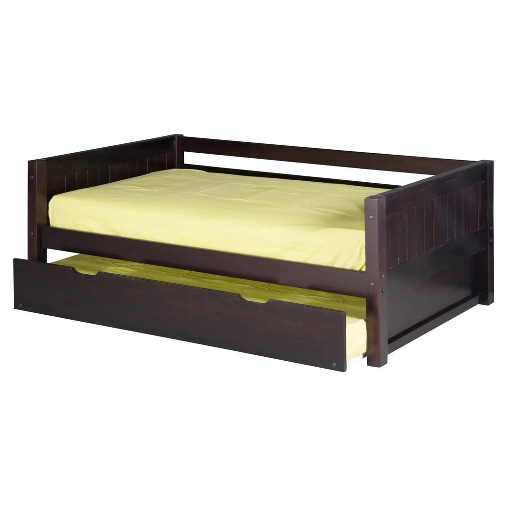 Twin Size Day Bed with Front Guard Rail W9356