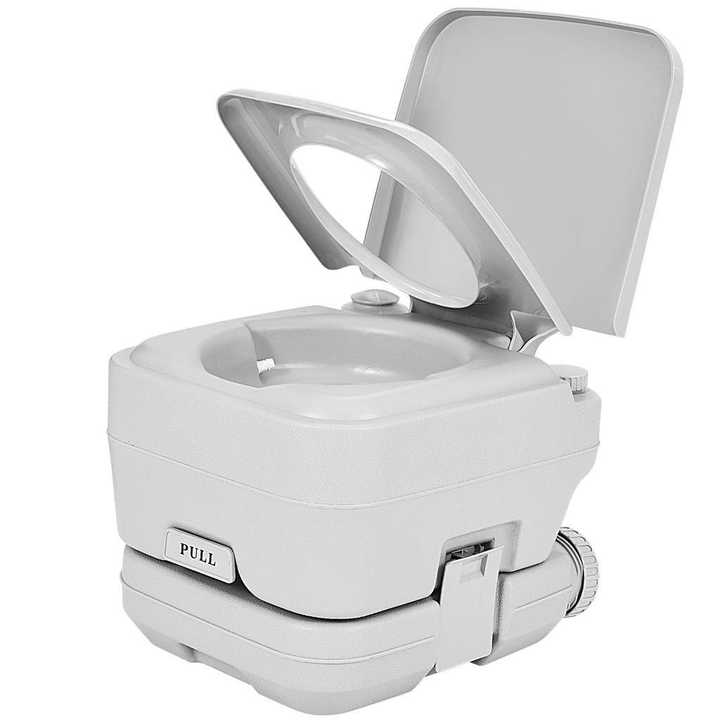 3.2 Gallon Portable Toilet with Press Flush Pump T719723