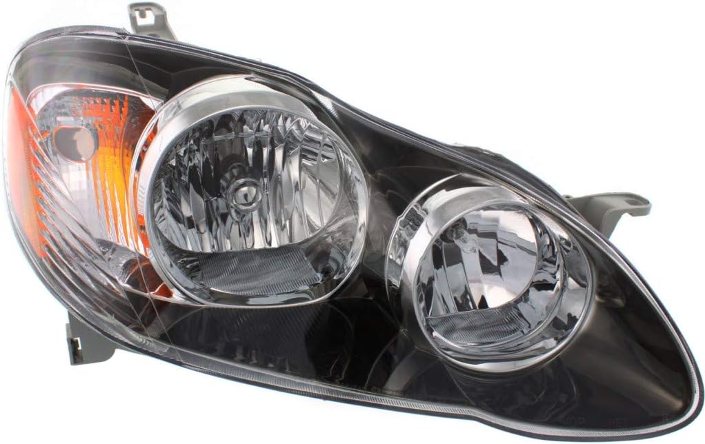 Passenger Side Headlight for 2005-2008 Toyota Corolla F608