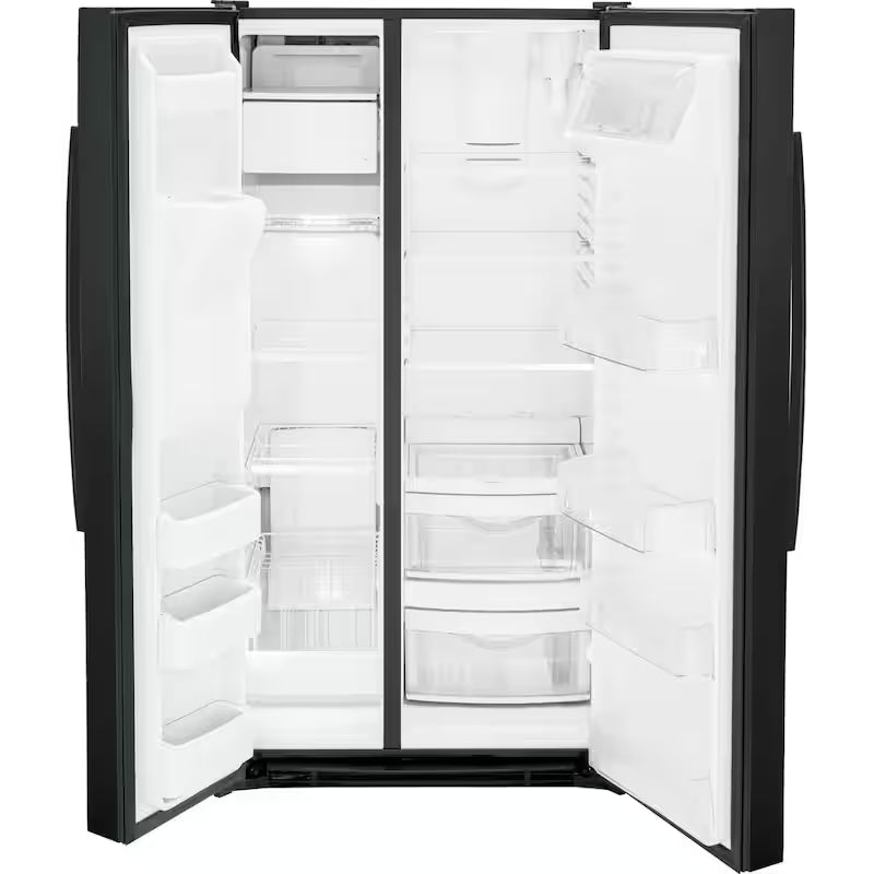 Black 25.3 cu. ft. Side-by-Side Refrigerator W16583