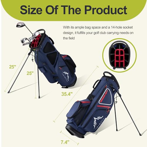 14 Way Golf Stand Bag with 10 Pockets R71921