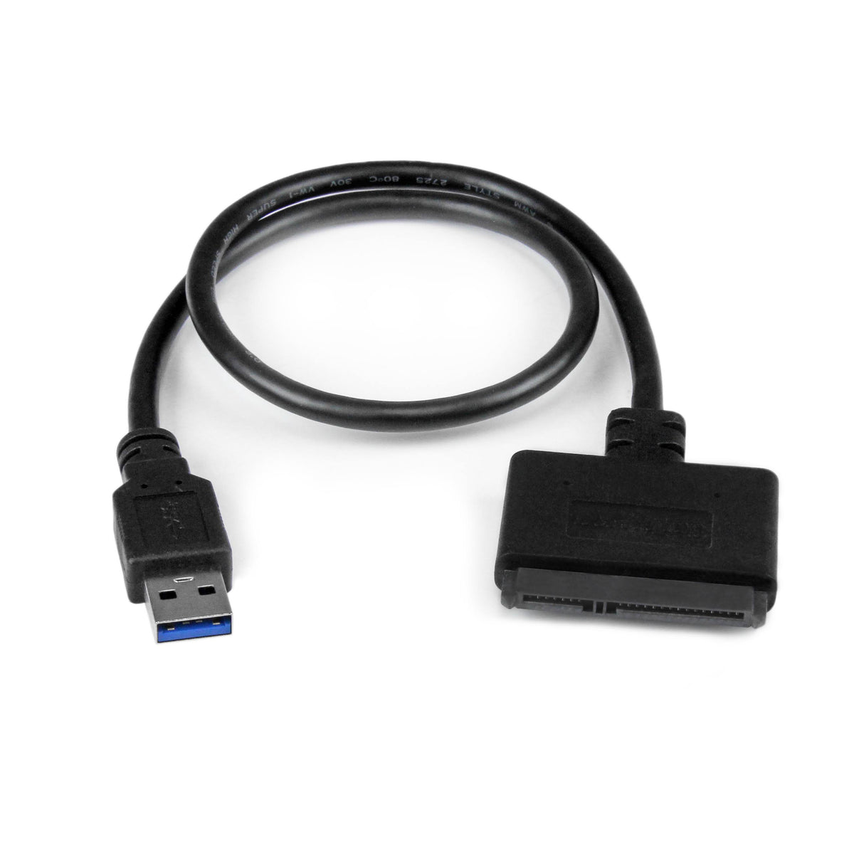 USB 3.0 to 2.5 inch SATA III Hard Drive Adapter Cable, Black K709