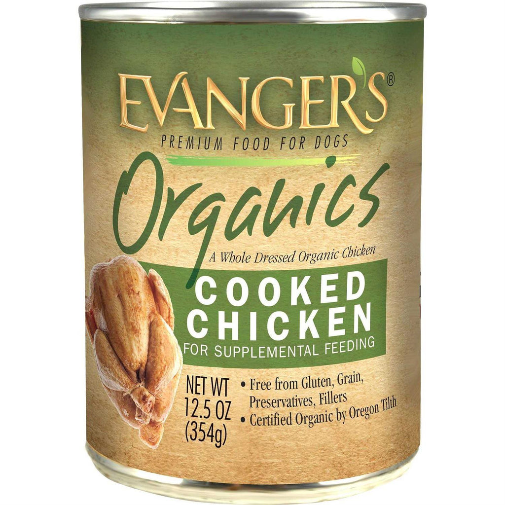 Organic Cooked Chicken Canned Dog Food K6798