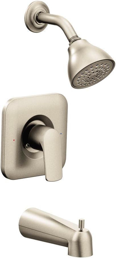 Brushed Nickel Tub/Shower Trim 2.5 GPM L909