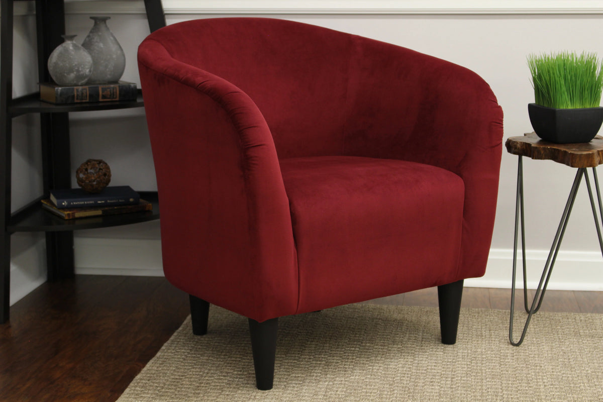 Dove Gray Microfiber Accent Chair G63699