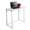 Folding White Office Desk W72341