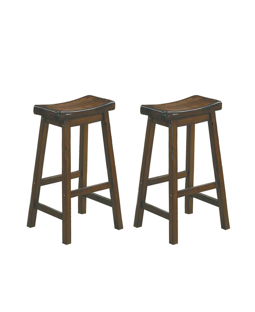 Cherry 29 inch Stool Set of 2 U46130