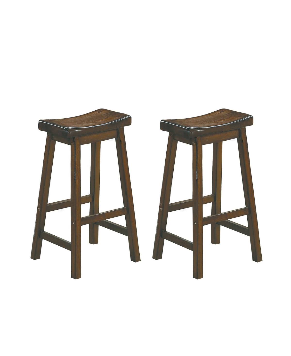 Cherry 29 inch Stool Set of 2 U46130