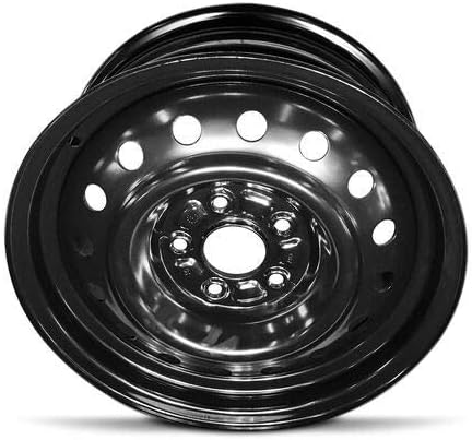 16 inch 5 Lug Black Steel Wheel Q38227