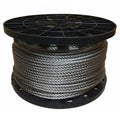 3/16 inch Stainless Steel Aircraft Cable Wire Rope Type 7x19 Type 316 (700 Feet) Z445206