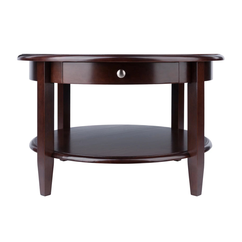 Round Wood Coffee Table Y116