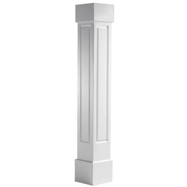 Square Raised Panel Column E8977