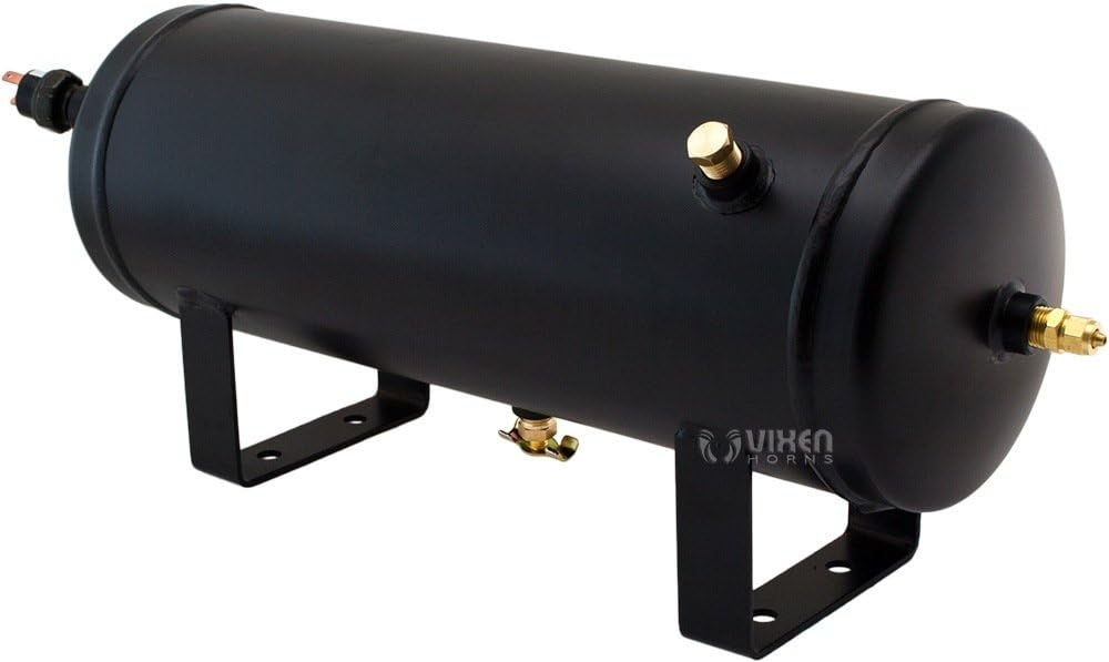 Train Horn Kit with 150psi Air Compressor, 1.5 Gallon Tank, 3 Trumpets Y9024