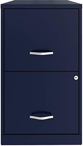18in 2 Drawer Metal File Cabinet Teal U327