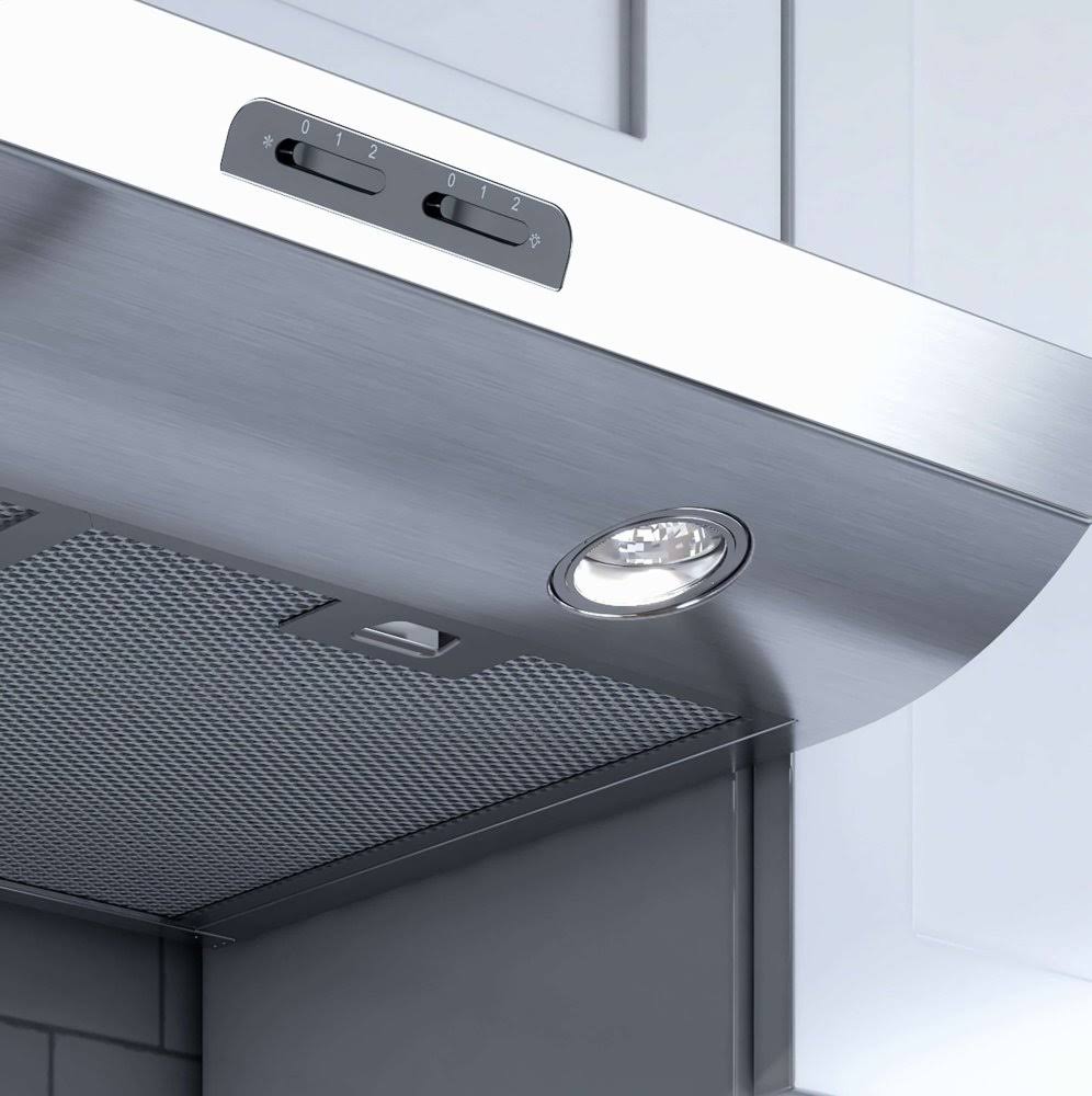 White 30x22 Under Cabinet Range Hood I83587