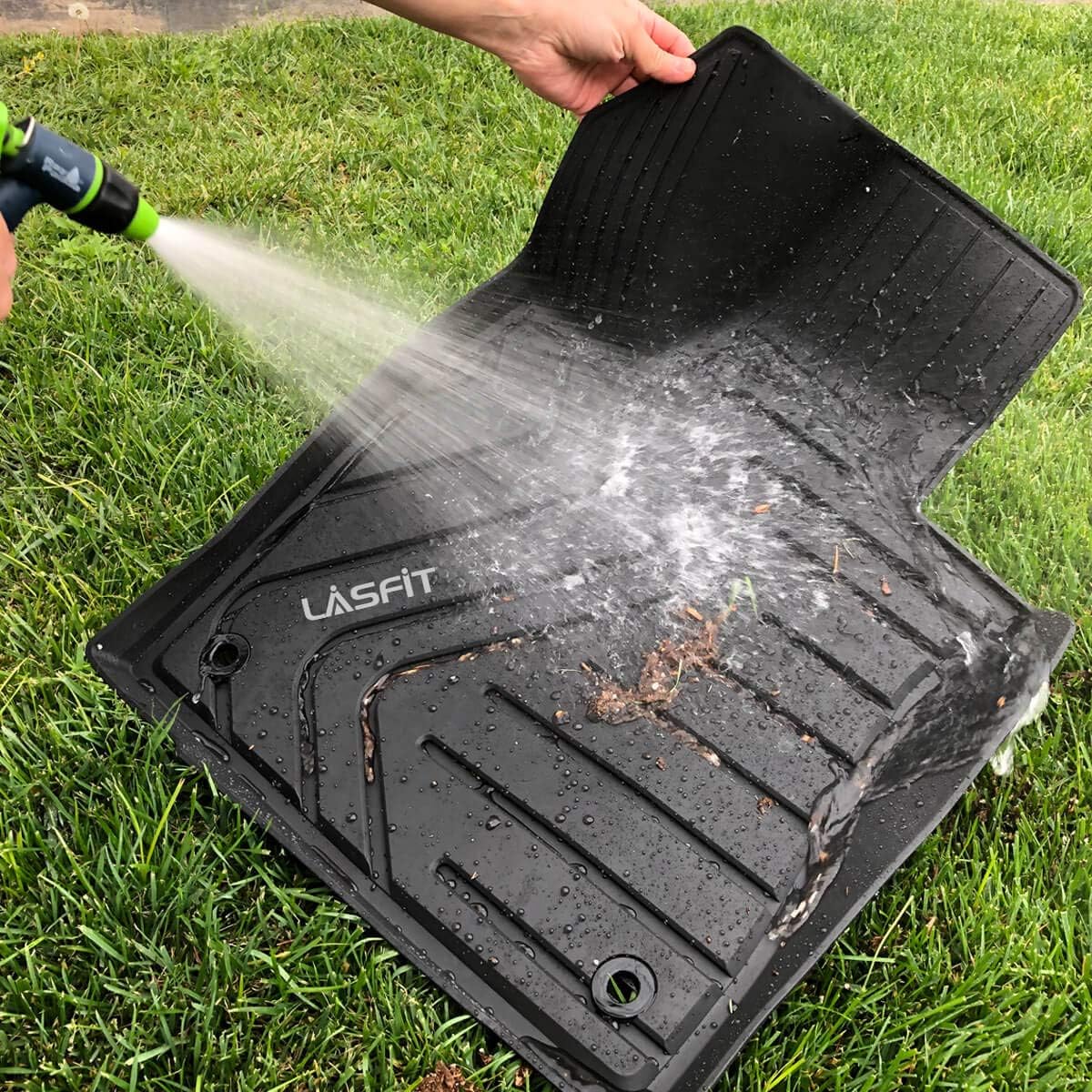 Black All Weather TPE Floor Liners B939162