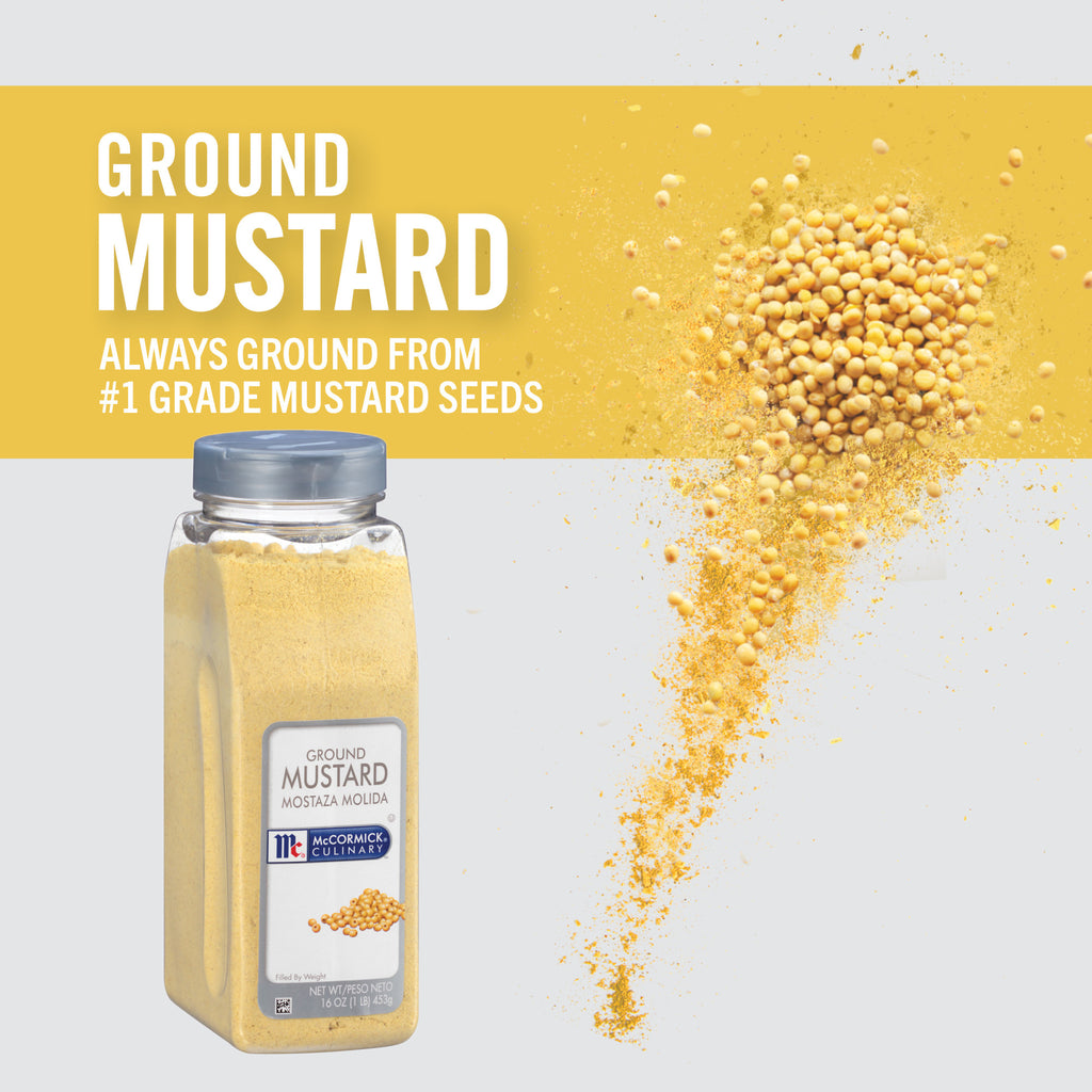 Kosher Ground Mustard, 16 oz Bottle J3594