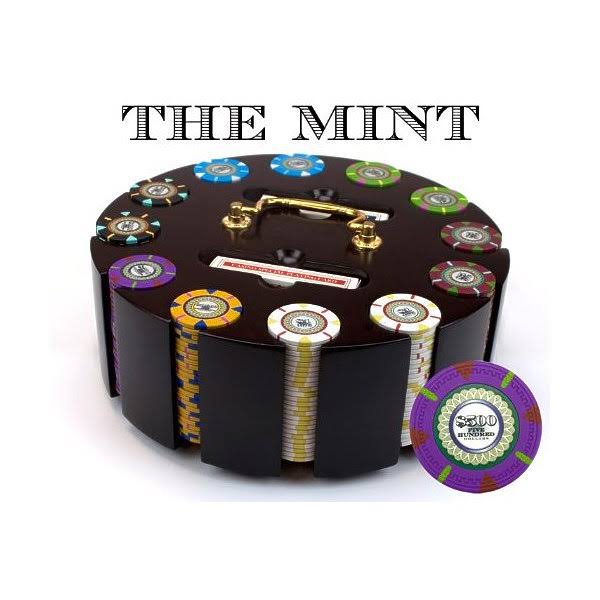 300ct Clay Gaming Chip Set in Carousel A188