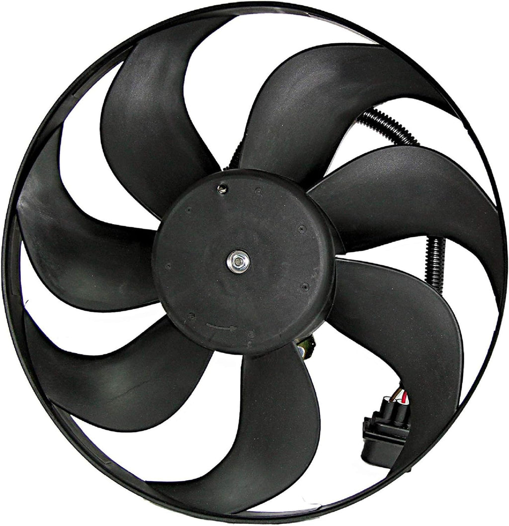 Left Driver Side Radiator Cooling Fan for Volkswagen Beetle, Pack of 2 Y698241