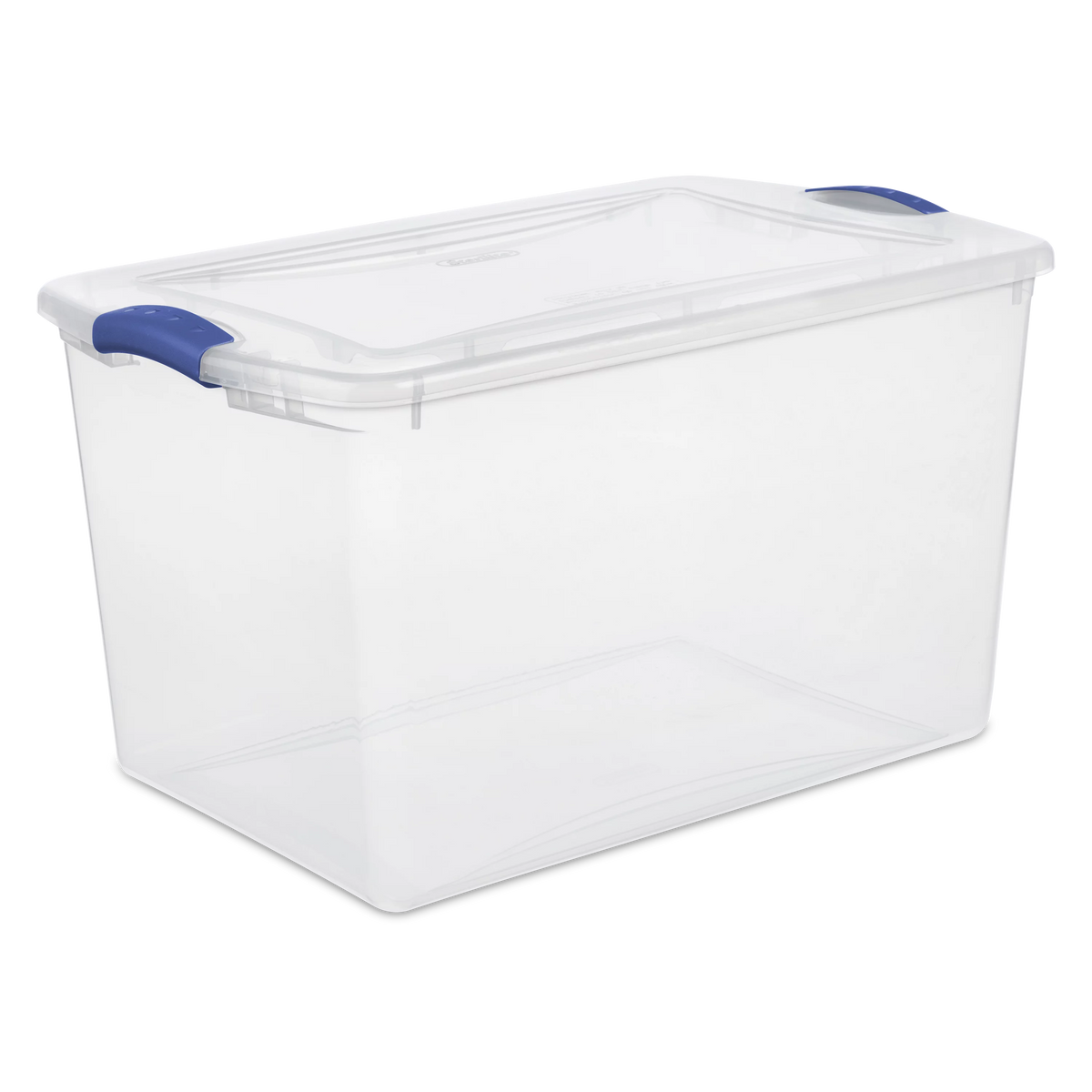 66 Quart Latch Box Plastic Set of 6 Z9698