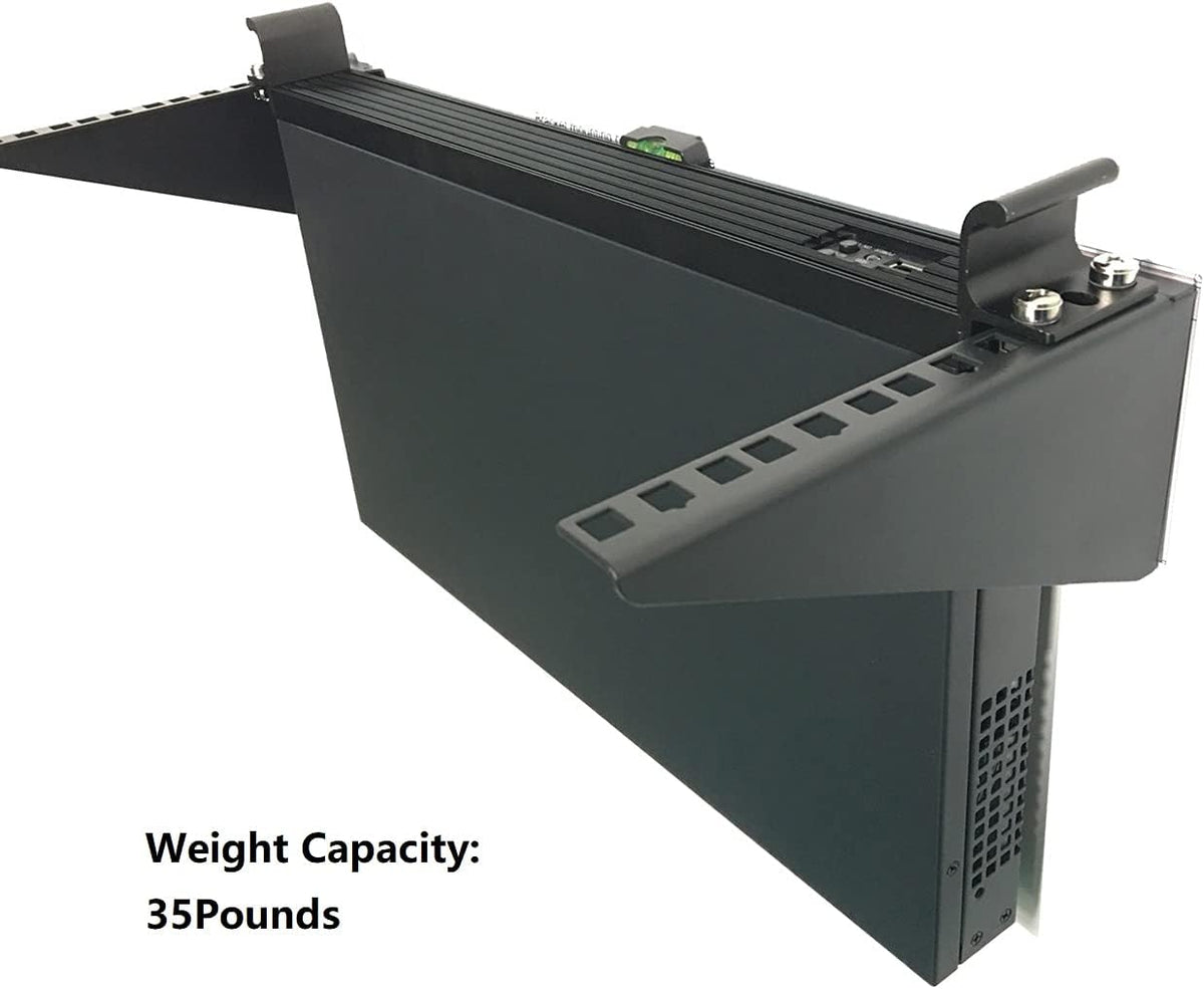 2U Foldable Cold Rolled Steel Vertical Wall Mount Rack G8726