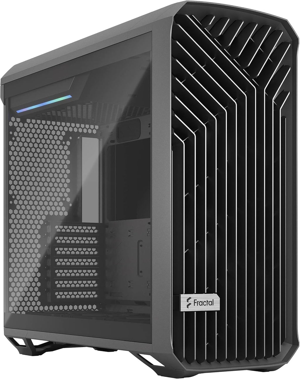Gray Mid Tower Computer Case B334075