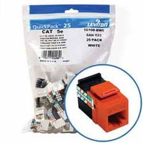 Cat 5e QuickPort Connector 25-Pack E225