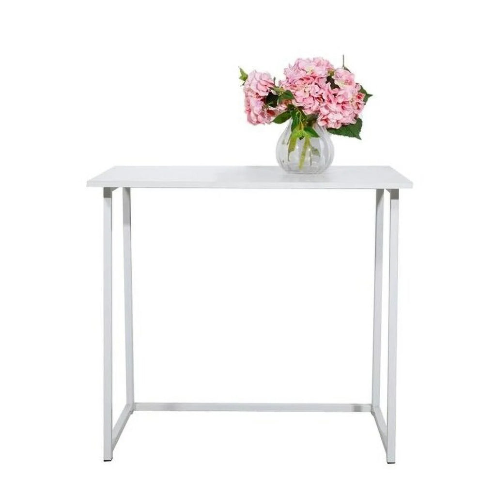 Folding White Office Desk W72341