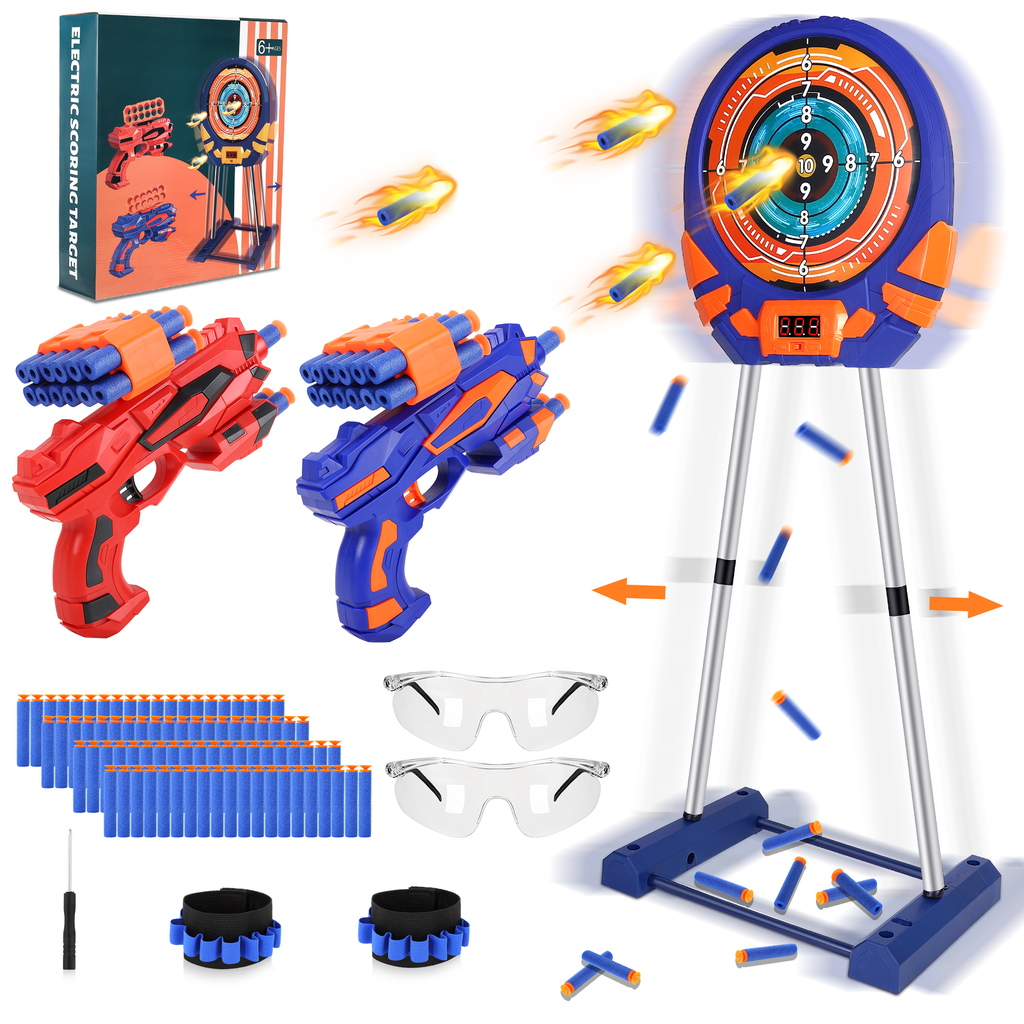 Electronic Scoring Shooting Target for Foam Darts L11188