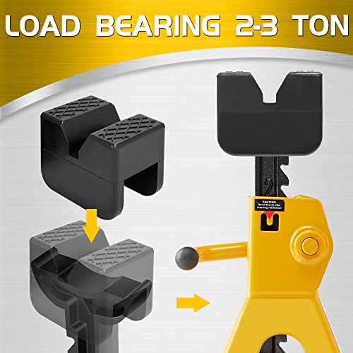 Universal Rubber Jack Stand Pads, 4 Pack G2394
