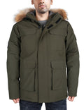 Waterproof Heavy Winter Down Parka Jacket with Hood C169