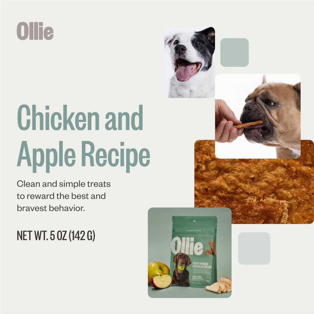 Beef and Sweet Potato Dog Jerky Treats M6940