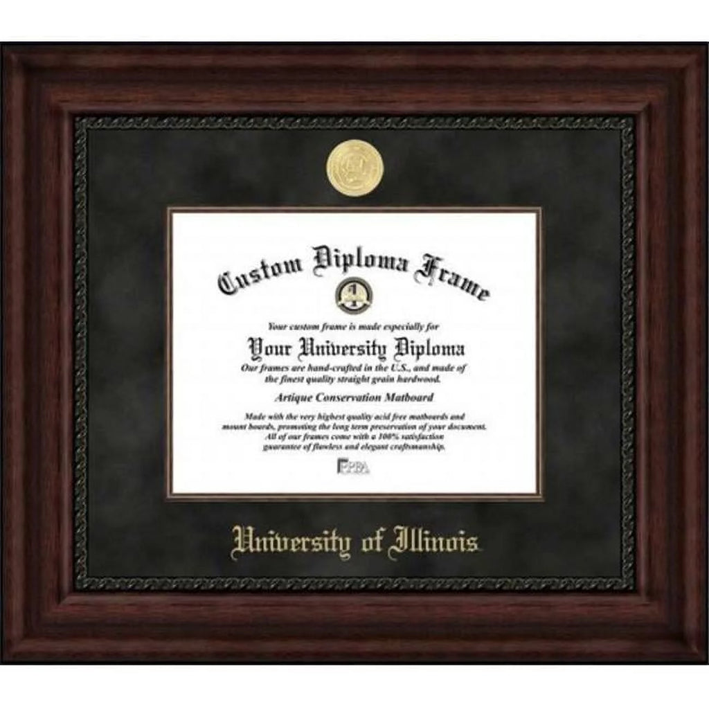 University of Illinois Executive Diploma Frame Q618744