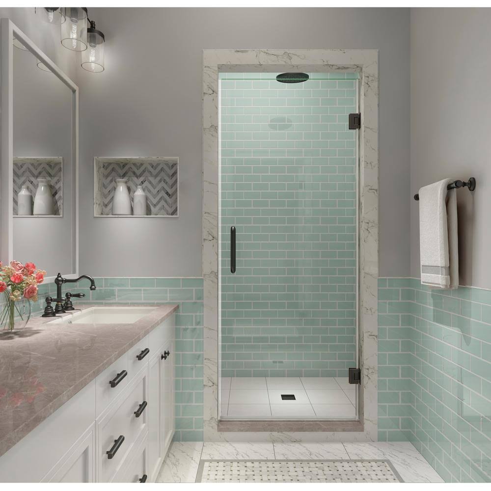 Oil Rubbed Bronze Frameless Shower Door R856879