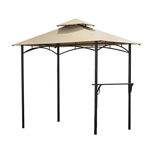 Bamboo Look BBQ Gazebo Replacement Canopy A4381