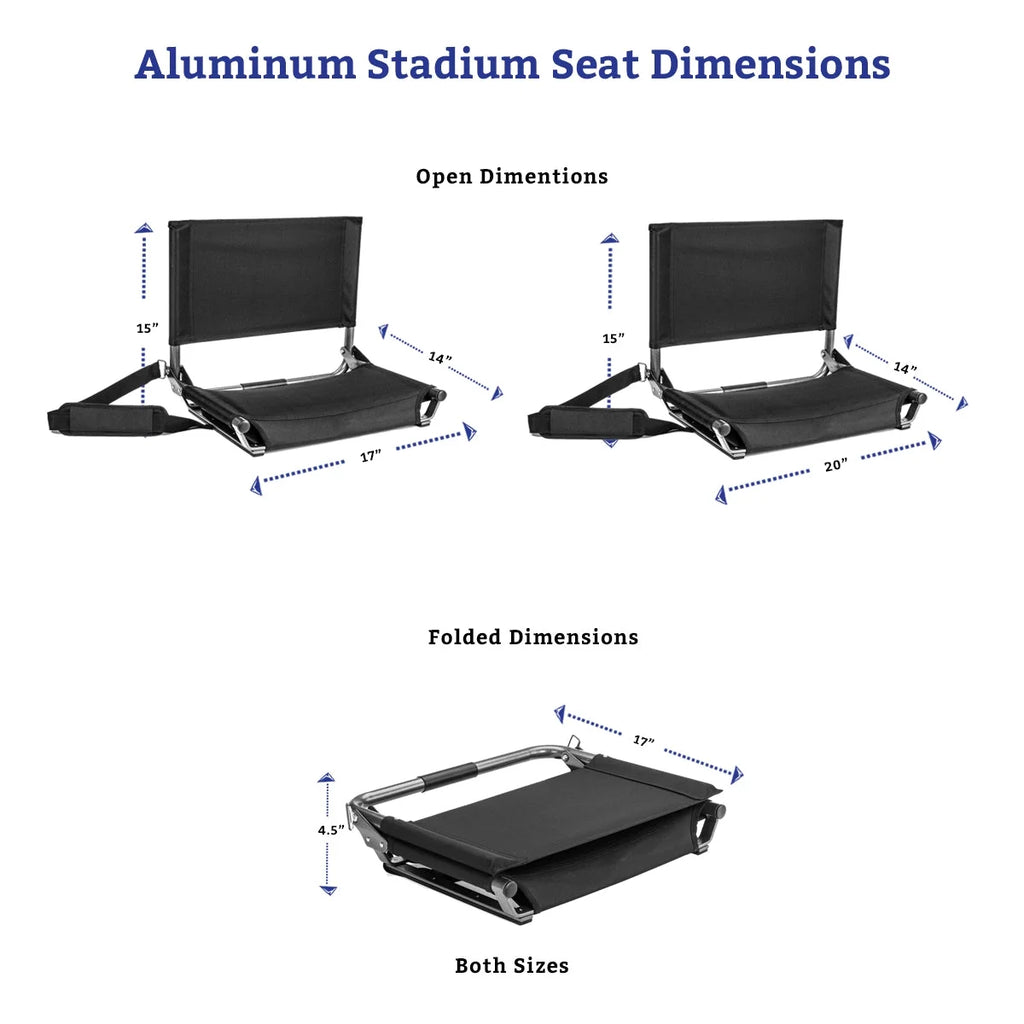 Lightweight Stadium Seat for Bleachers X2182