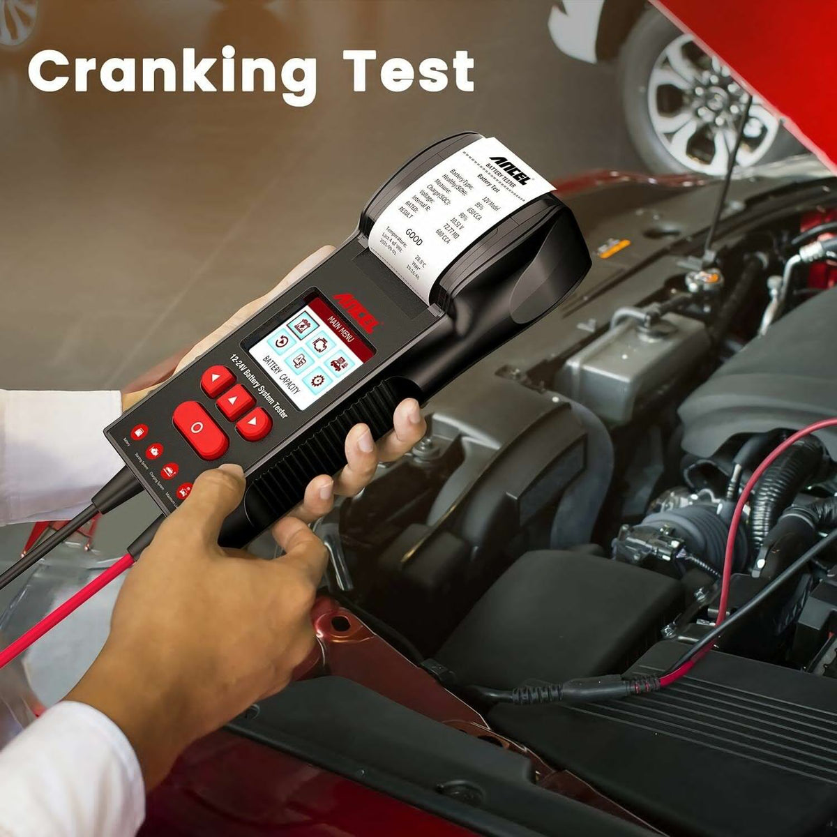 12V/24V Automotive Car Battery Load Tester Tool C119953